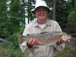 David Carpenter with fish
